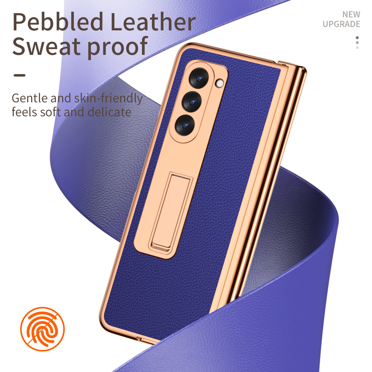 For Samsung Galaxy Z Fold5 5G Kickstand Case Anti-Fall Hinge PU Hard PC Electroplating Phone Cover with Tempered Glass Film Pen For Samsung Galaxy Z Fold5 5G Kickstand Case Anti-Fall Hinge PU Hard PC Electroplating Phone Cover with Tempered Glass Film Pen